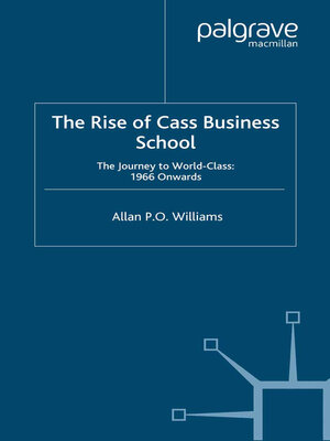cover image of The Rise of Cass Business School